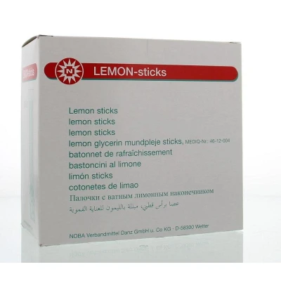 Abbildung von Noba Lemon Sticks Mundpflegestäbchen 10 11mm