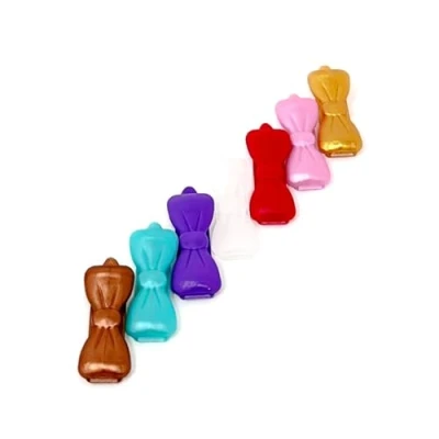 Abbildung von Hunde Haarspange mini 7 Stück Edition Bonbon