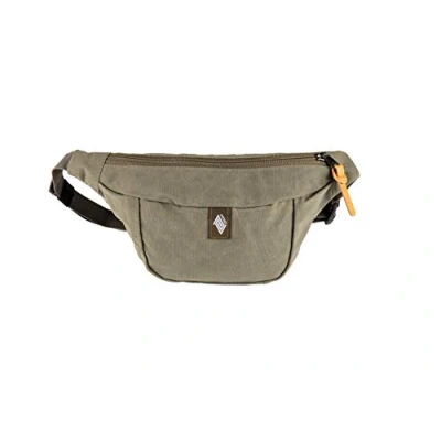 Abbildung von Hip Bag, Stylische Brusttasche, Gürteltasche mit 2 Fächern, Travel Pack, Heritage Umhängtasche, Festival Hüfttasche, Bauchtasche, 25 x 14 8cm, Waxed Lizard