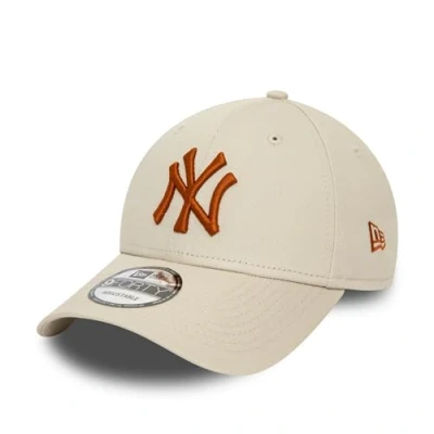 Abbildung von New Era Basecap NY Logo Accessoire Hut Kappe Cap York Yankees MLB Fancap beige One Size