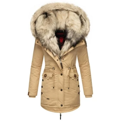 Abbildung von Navahoo Sweety Wintermantel, Damen, Größe: Small, Beige