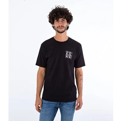 Abbildung von Hurley Herren Evd Four Corners S T Shirt, Night Force,