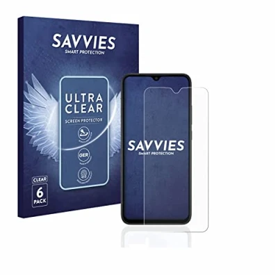 Abbildung von Savvies 6 Stück Schutzfolie für Xiaomi Redmi 9AT Displayschutz Folie Ultra Transparent
