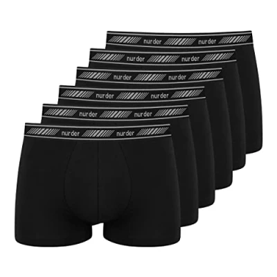 Abbildung von NUR DER 6PACK Panties, Herren, Größe: Medium, Schwarz