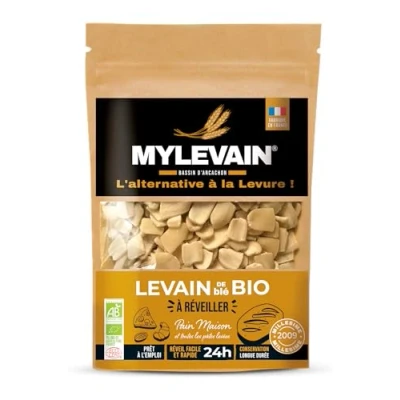 Abbildung von MYLEVAIN Paillettes de Levain naturel français biologique vivant Millésime 2009