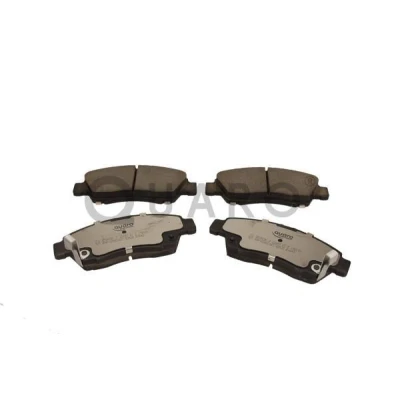 Abbildung von QUARO QP0829C Bremsbelagsatz Vorderachse mit akustischer Verschleißwarnung HONDA: Jazz 2 Schrägheck, CIVIC V Hatchback, 7 Hatchback