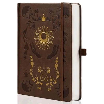 Abbildung von MGGAO Lined Journal Notebook für Frauen Männer, Journale das Schreiben, A5 Aesthetic College Ruled Arbeit, Reisen, Schule, 318 nummerierte Seiten, 14,7 x 21,4 cm