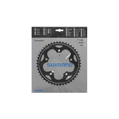 Abbildung von Shimano FC CX50 chainring, 46T G type, silver