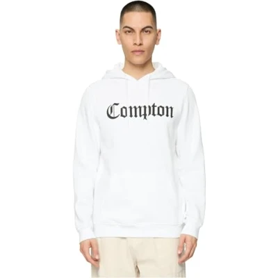 Abbildung von Mister Tee Compton Kapuzenpullover, Herren, Größe: Small, White