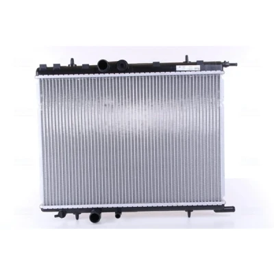 Abbildung von NISSENS 63502A Kühler, Motorkühlung Aluminium 380 538 24 Kühlrippen gelötet PEUGEOT: 307 Schrägheck, 206 CC, CITROËN: Berlingo II