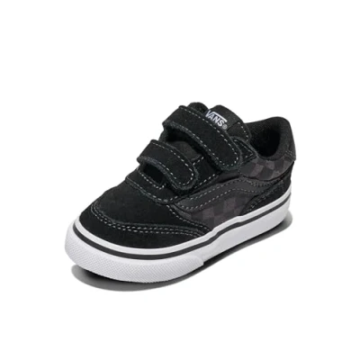 Abbildung von Vans Unisex Kinder Brooklyn Ls V Sneaker, Checkerboard Black/Asphalt, 28 EU