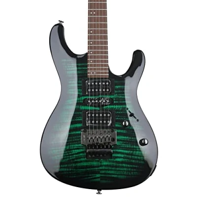Abbildung von Ibanez Kiko Loureiro KIKOSP3 TEB Transparent Emerald Burst E Gitarre