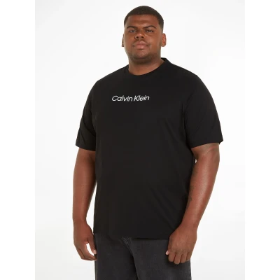 Abbildung von Calvin Klein HERO LOGO Comfort Tshirt print, Herren, Größe: 4XL, Black