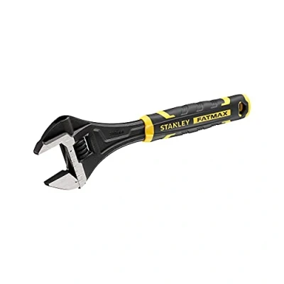 Abbildung von Stanley FATMAX Bi Material Rollgabelschlüssel, 300 mm, Einstellbarer Schraubenschlüssel
