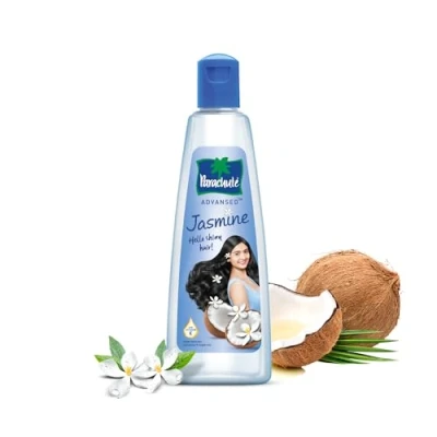 Abbildung von Parachute Advansed Jasmine Enriched Coconut Hair Oil 10.1 fl.oz. (300ml) Gives Strong, Shiny Hair(Ship from India)