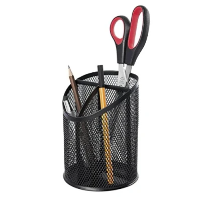 Abbildung von Wedo 65601 Butler Office (3 Fächer, pulverbeschichtetes Drahtmetall, 11 x 14,7 cm) schwarz