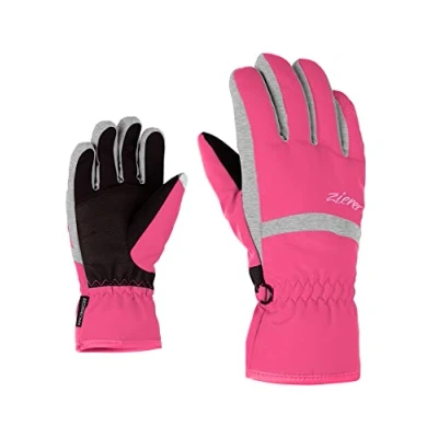 Abbildung von Ziener Lejano Fingerhandschuh für Kinder, Größe: 7, Pop pink