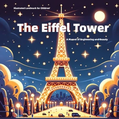 Abbildung von the Eiffel Tower: Illustrated Landmark for Children: A Marvel of Engineering and Beauty (Illustrated Landmarks World Children)