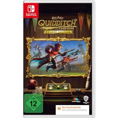 Abbildung von Harry Potter: Quidditch Champions Deluxe Edition (Code in a Box) Nintendo Switch
