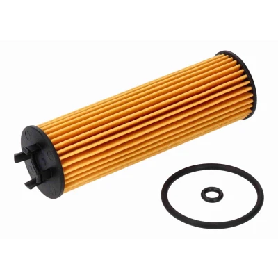 Abbildung von VAICO V10 7761 Ölfilter mit Dichtung Filtereinsatz VOLKSWAGEN: Passat B8 Variant, Tiguan II, T Roc, SKODA: Superb III Kombi, Kodiaq, Karoq SUV