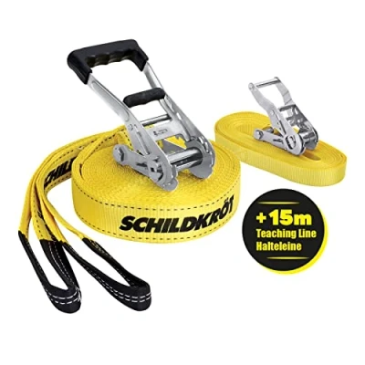 Abbildung von Schildkröt Slackline 15m, inkl.Teaching Line