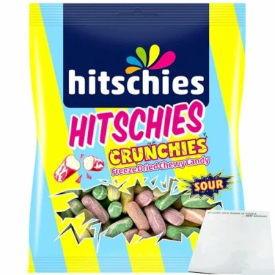 Abbildung von usy Bundle für hitschies Crunchies Sour Mix (75g Beutel) + Block