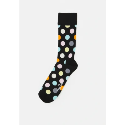 Abbildung von Happy Socks BIG DOT SOCK Unisex Socken, Größe: 36 40, Black multi