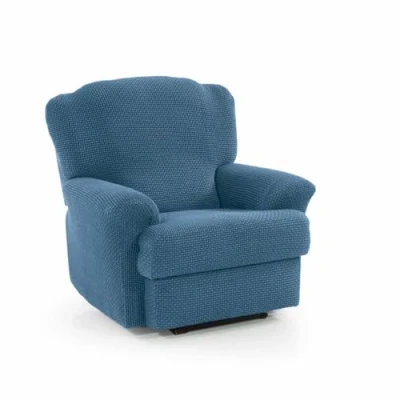 Abbildung von SOFASKINS® Sofabezug für Relaxsessel, super elastisch, Sofabezug, atmungsaktiv und langlebig, einfach anzubringen, Größe 70 90 cm, Himmelblau