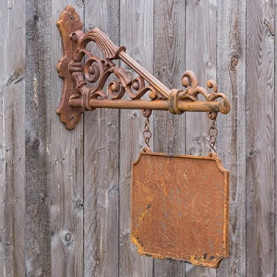 Abbildung von Antikas Ladenschild, Ausleger Geschäft, Werbeschild für Altstadt Nostalgie Schild Kette