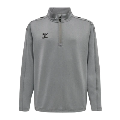 Abbildung von Hummel CORE HALF Unisex Sweatshirt für Kinder, Größe: 116, Grey melange
