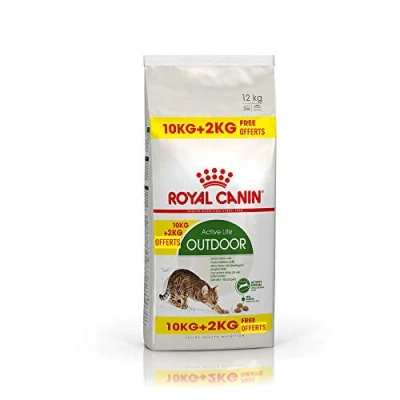Abbildung von Royal Canin Outdoor Katzenfutter 10+2 kg Bonusbeutel...