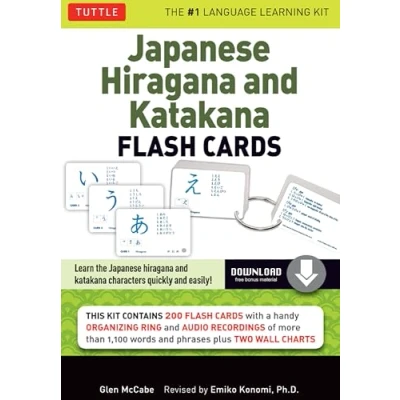 Abbildung von Japanese Hiragana and Katakana: Learn the Two Alphabets Quickly &amp; Easily with this Flash Cards Kit (Online Audio Included)