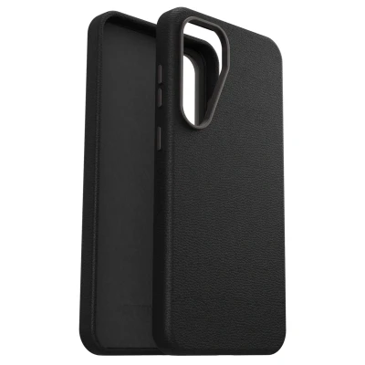 Abbildung von Samsung Galaxy S25 Plus Hülle MagSafe Kunstleder OtterBox Hard Case/Backcover Handyhülle Grün Shockproof/Stoßfest