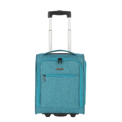 Abbildung von Travelite Cabin 2W Bordtrolley Underseat Petrol Koffer mit 2 Rollen Weichgepäck