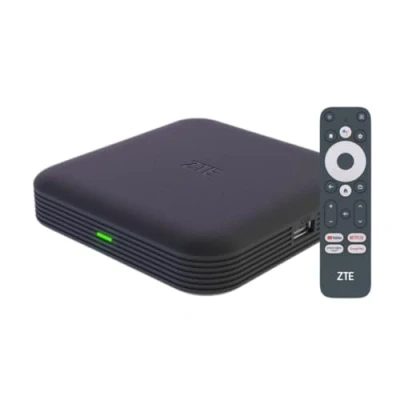 Abbildung von ZTE 4K Android TV 10 Box WiFi Bluetooth 5.0 Kompatibel mit Google Assistance Sprachsteuerung Chromecast YouTube, Netflix, Prime Video