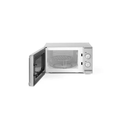 Abbildung von HENDI Mikrowelle 20 Liter 1050 W Grill Funktion 44 x 33 26 cm Glasdrehteller Ø 25,5 cm, Gastro Edelstahl