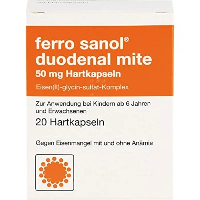 Abbildung von Ferro Sanol Duodenal mite 50 mg magensaf 20 St