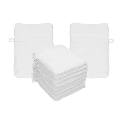 Abbildung von Betz Waschhandschuh 10 Stück Waschhandschuhe Palermo Frottee Größe 16 x 21 cm