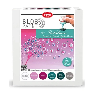 Abbildung von Blob Paint FarbSet Pusteblume
