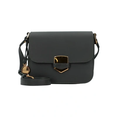 Abbildung von Fossil Damentasche Lennox, glattes Rindsleder Flap Crossbody, schwarz, L: 20,3 cm, B: 5,7 H: 17,1 ZB1924001