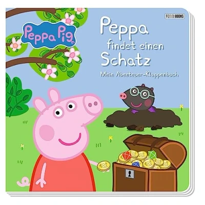 Abbildung von Peppa Pig: findet einen Schatz Mein Abenteuer Klappenbuch: Pappbilderbuch mit Klappen