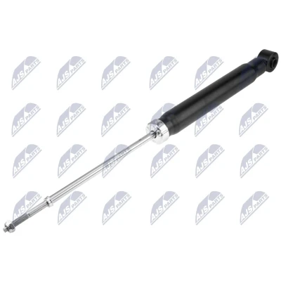 Abbildung von NTY A HY 553 Stoßdämpfer Hinterachse Gasdruck Teleskop oben Stift HYUNDAI: Santa Fe I 2.4 16V 4x4, 2.0 CRDi, 2.0, CRDi Allrad