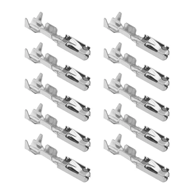 Abbildung von VGOL 50 Stück Mikro Timer Crimpkontakte Verdrahtung Crimp Reparatur Terminals Pins Stecker für 0,5 mm² 0,75 Kabelquerschnitt Modell 5 963715 1