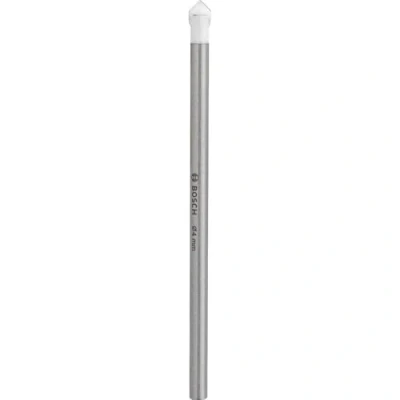 Abbildung von Bosch CYL 9 Bohrer 4 mm 70 Weiche Keramik Wandfliese Fliese Ungehärtetes Glas Zylinderförmige Welle Edelstahl Weiß (2608587158)