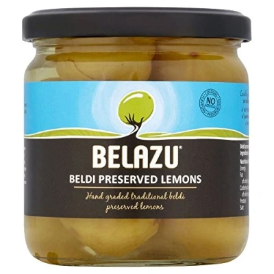 Abbildung von Belazu Beldi eingelegten Zitronen (350g) Packung mit 6