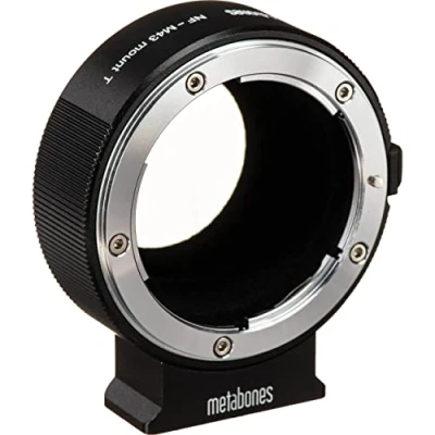 Abbildung von Metabones Nikon F to MFT T Smart Adapter III (Black Matt) (MB_NF m43 BT3)