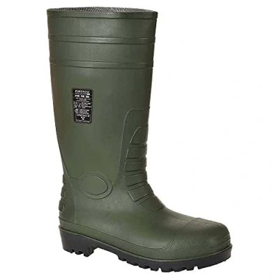 Abbildung von Portwest Total Sicherheitsgummistiefel S5, Größe: 36, Farbe: Grün, FW95GNR36