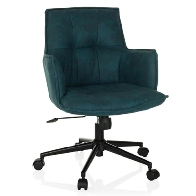 Abbildung von hjh LIVING Drehstuhl Home Office Bürostuhl SOLAO LIFE Stoff (1 St), Schreibtischstuhl ergonomisch