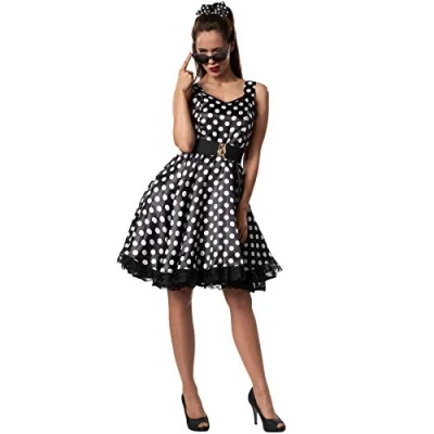 Abbildung von dressforfun Hippie Kostüm Frauenkostüm Rockabilly Lady