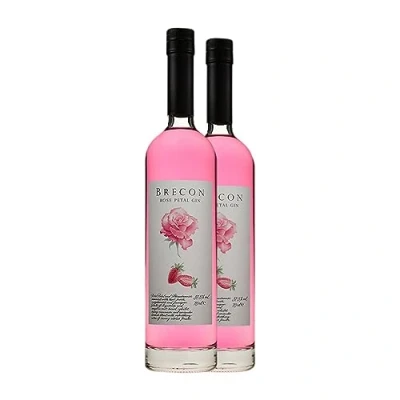 Abbildung von Gin Penderyn Brecon Rose Petal 70 cl (Schachtel mit 2 Flaschen von cl)